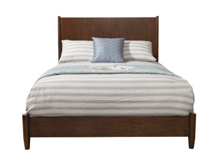 Brown Wood King Bed Frame Online Hot Sale