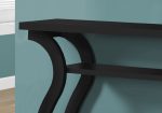 47  Black Floor Shelf Console Table With Shelves Online Sale