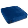 57 x 57 Inch Crash Pad Sensory Mat with Foam Blocks and Washable Velvet Cover-Blue Cheap