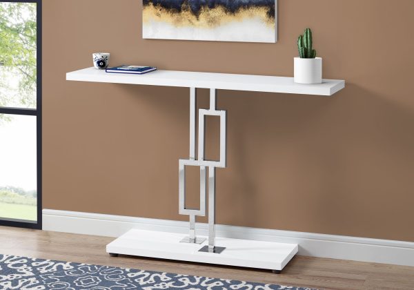 47  White Floor Shelf Console Table With Storage Online Hot Sale