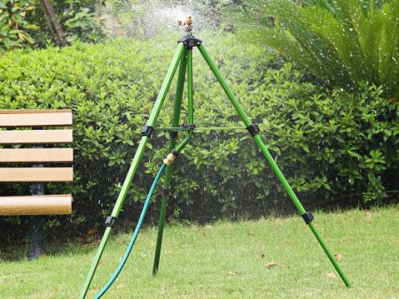 Impact Sprinkler on Tripod Base Set of 2 with 360 Degree Rotation-S Online Hot Sale