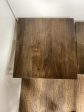 Set Of 4 Modern Rustic Nesting Accent Tables Cheap