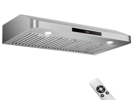 35.5 29.5 Inch Under Cabinet Range Hood 900 CFM Kitchen Vent with 4 Fan Speed-35.5 Inch Online