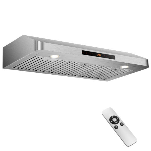 35.5 29.5 Inch Under Cabinet Range Hood 900 CFM Kitchen Vent with 4 Fan Speed-35.5 Inch Online