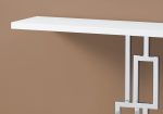 47  White Floor Shelf Console Table With Storage Online Hot Sale