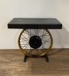 22  Black Solid Wood End Table Online now