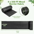 6.5 x 330 4 x 250 6 x 300 Feet Weed Barrier Landscape Fabric-4 ft Online