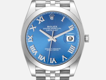 Rolex Datejust 41 Wimbledon Dial 126300 Online Sale