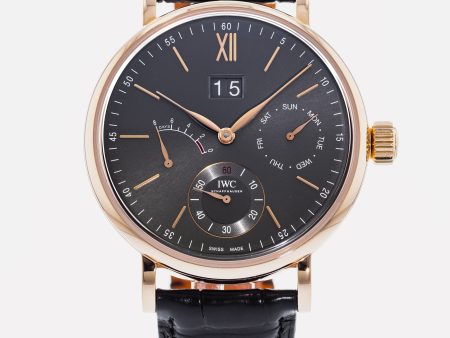 IWC Portofino Hand-Wound Day & Date IW5162-03 Hot on Sale