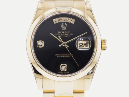 Rolex Day-Date Onyx 118208 Cheap