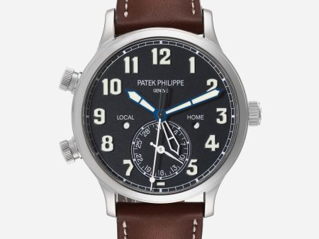 Patek Philippe Calatrava Pilot Travel Time 5524G Discount